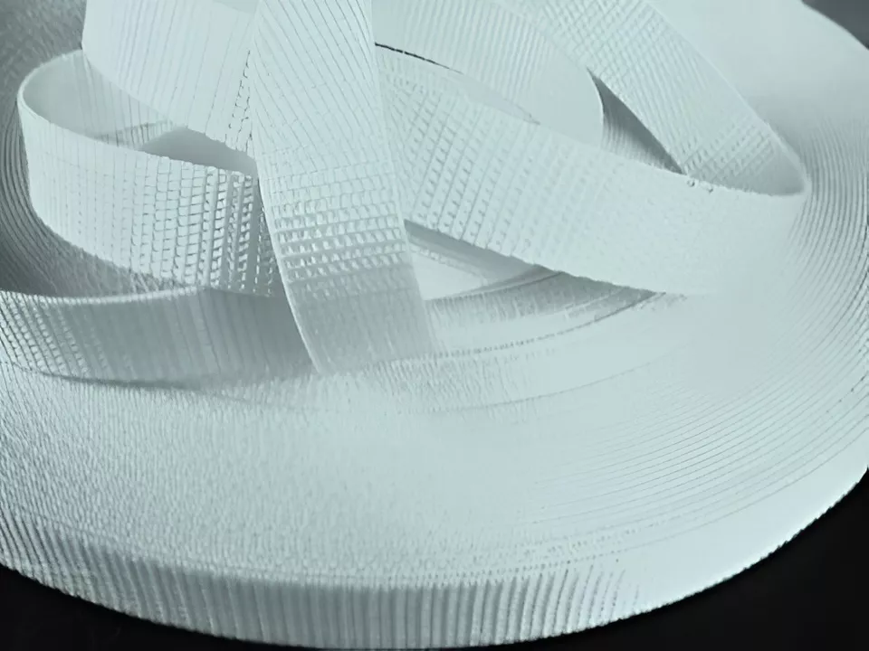 Bílý popruh 3 cm Paradise Collar