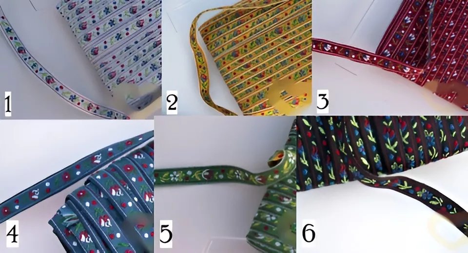Vyšívané Paradise Collar