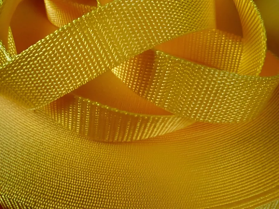 Žlutý popruh 2 cm Paradise Collar
